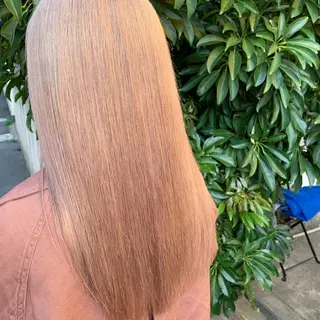 セミロング カラー ✨ブリーチマスター✨ オクヤマヨウスケのヘアスタイル