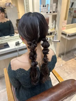 ロング Ogane Mikotoのヘアスタイル