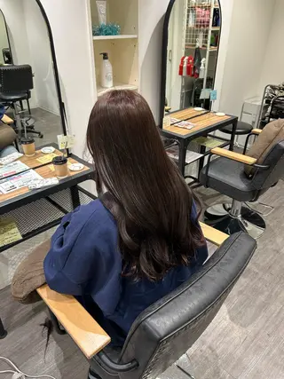 ロング カラー ヘアアレンジ cocotte 💟草間紫音💟のヘアスタイル