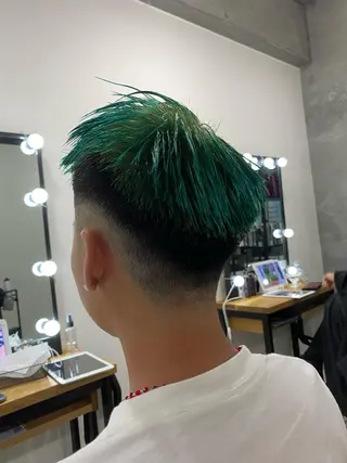 ショート カラー メンズ メンズパーマ/縮毛 /店長コハシ◎のヘアスタイル