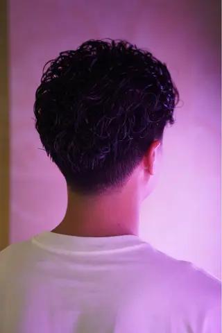 ショート パーマ メンズ モチヅキ タツキのヘアスタイル