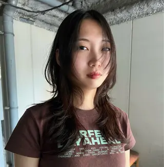 ロング ハッシュカット カシマハヤトのヘアスタイル