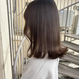 セミロング パーマ goodday /kahoのヘアスタイル