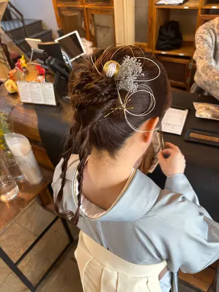 ヘアアレンジ NAGONSTYLE 田村　莉生のヘアスタイル