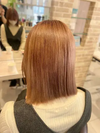 ミディアム カラー GRANDEUR やまだかなのヘアスタイル