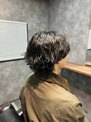 ミディアム SWELL  高峰 将生  メンズ専門のヘアスタイル