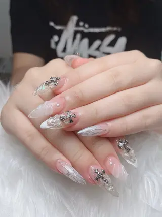ネイル Sora nail 長さ出し専門店のネイルデザイン