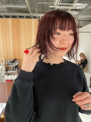 ショート カラー センスをお届けします 大谷将生infpのヘアスタイル