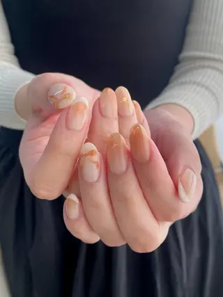 ネイル SAKI👒 パラジェルのネイルデザイン