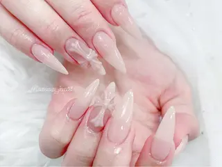 ネイル MoMoA Nail ネイル長さ出し専門店のネイルデザイン