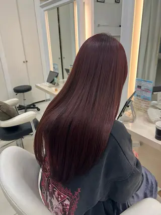 カラー くぼ うるはのヘアスタイル