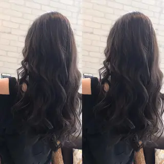 ロング カラー 浅川 実行のヘアスタイル