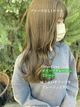 カラー ブリーチなしで 全国から予約殺到♡のヘアスタイル
