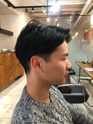 メンズ 札幌美容室ヴェリテ 渡邊 龍政のヘアスタイル