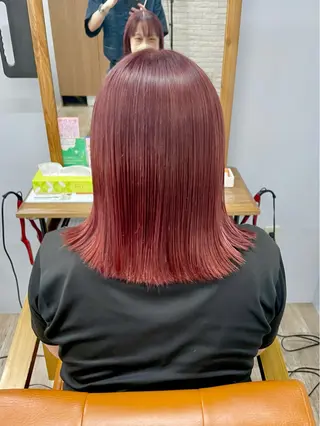 ミディアム 大木 光明のヘアスタイル