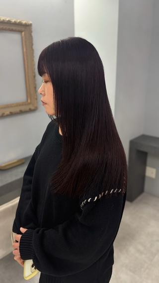 セミロング 佐藤 宰 OZ桑野店のヘアスタイル