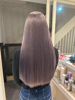 ロング カラー ブリーチ/エクステ モデル募集中🖤のヘアスタイル