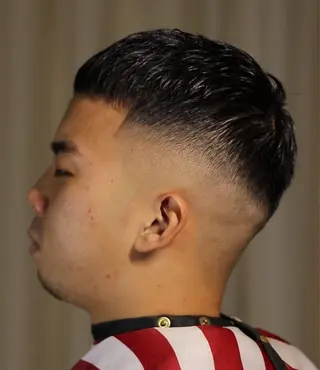 ショート 府中メンズパーマ& カット💈/マサハルのヘアスタイル