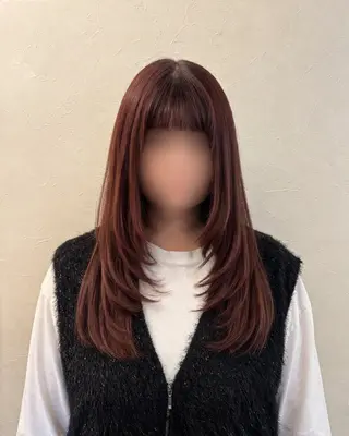 ロング 髪質改善ストレート/ Natsumiのヘアスタイル