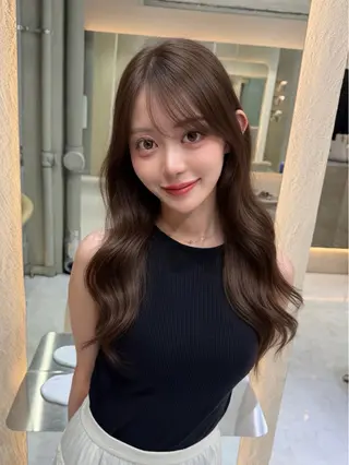 ロング 🫧髪質改善 講師🫧🍎幹細胞のヘアスタイル