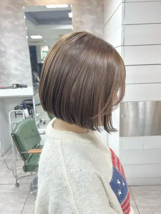 ショート レイヤー/艶髪カラー 森本くるみのヘアスタイル