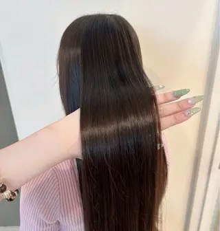 ロング マツエク/レイヤー カット あんじゅのヘアスタイル
