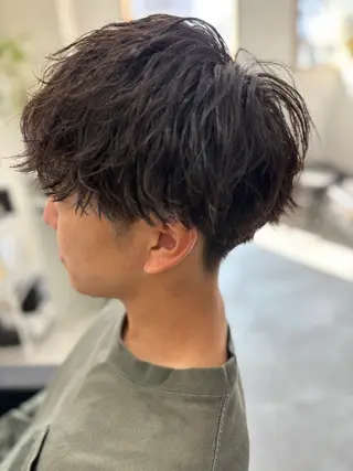 パーマ メンズ Lumo Yu-kiのヘアスタイル