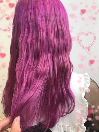 セミロング カラー 新宿駅近♡個室 ♡関口三都季🌜のヘアスタイル