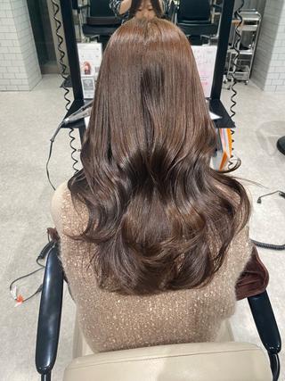 セミロング SALOWIN◽ Ichika のヘアスタイル