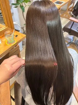ロング カラー RINNO🌷透明感 カラー/髪質改善のヘアスタイル