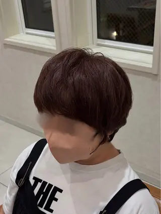 ショート ⭐️うる艶カラー 募集　まゆ⭐️のヘアスタイル