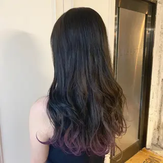 ロング カラー ヘアアレンジ 髪質改善カラー/艶髪 LISAのヘアスタイル