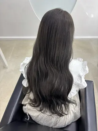 ロング カラー 冨木 雄斗のヘアスタイル
