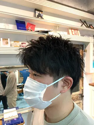 ショート 大宮/山口 竣也のヘアスタイル
