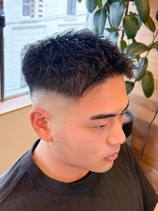 ショート メンズ 三宮メンズカット ヨシイッキのヘアスタイル