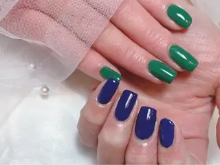 ミディアム Nail Salon +Aのネイルデザイン