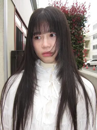 ロング 森田 博樹のヘアスタイル
