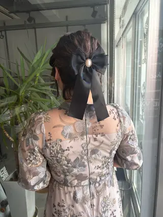 ヘアアレンジ chic 有山 美瑠のヘアスタイル
