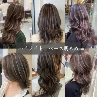 セミロング カラー 【カラー指名No1✨ 】HIBIKI国分寺のヘアスタイル