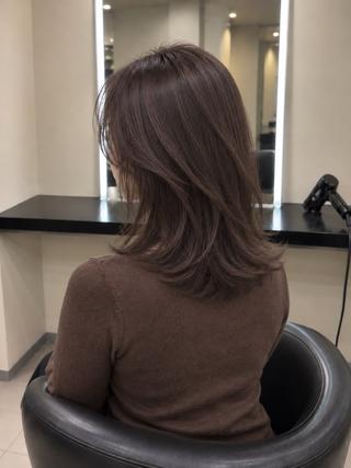 ミディアム カラー 🌈ウルトワ水素 髪質改善naru🌈のヘアスタイル