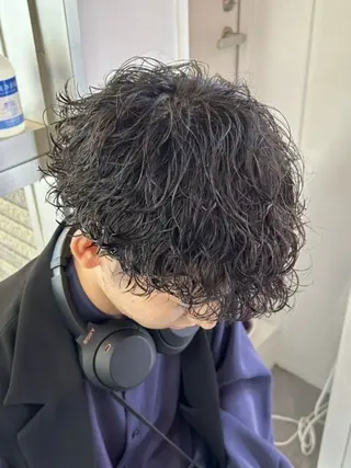 パーマ メンズ パーマ支持率No.1 ❤️🔥安成弾のヘアスタイル