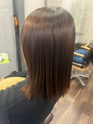 セミロング terra🌈大久保 睦美のヘアスタイル