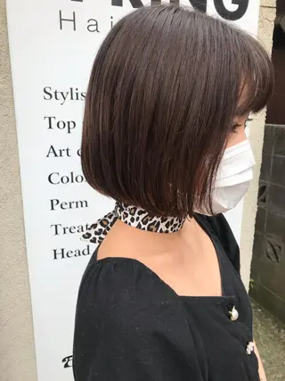 ショート riho/レイヤー/ ハイトーン/ブリーチのヘアスタイル