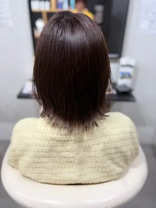 カラー ストレート/カラー 特化雪本☃️のヘアスタイル