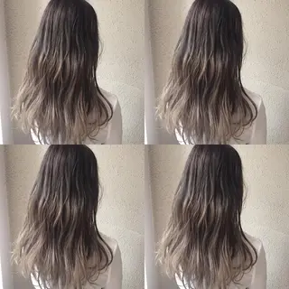 ロング カラー パーマ ヘアアレンジ メンズ キッズ ネイル マツエク・マツパ 新宿/髪質改善/ 美髪矯正✨浅江通友のヘアスタイル