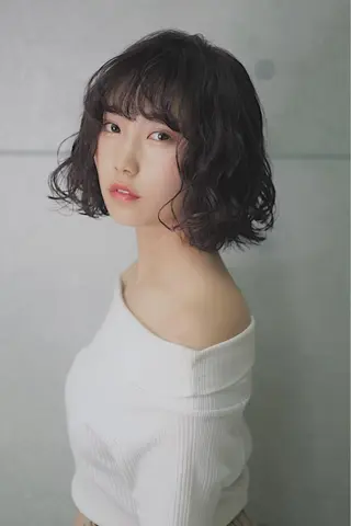 ミディアム カラー ボブ/ショート 六本木/佐藤ゆり🎀のヘアスタイル