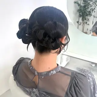 ヘアアレンジ niw yuiのヘアスタイル