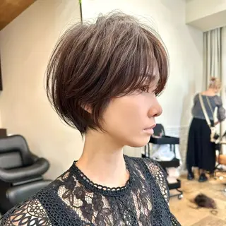 ショート カラー お悩み解決ショート/ 似合わせカット/といのヘアスタイル