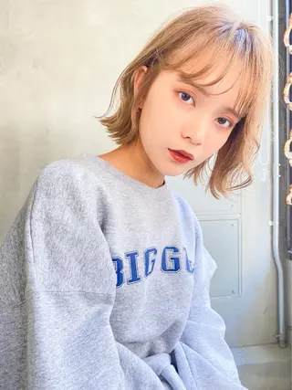 ショート カラー KAREN🕊️ 大宮美容室のヘアスタイル