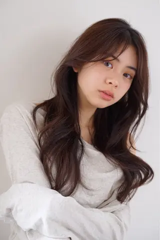 ロング カラー パーマ ヘアアレンジ 髪質改善ストレート✨ パーマヘア✨YUKIのヘアスタイル
